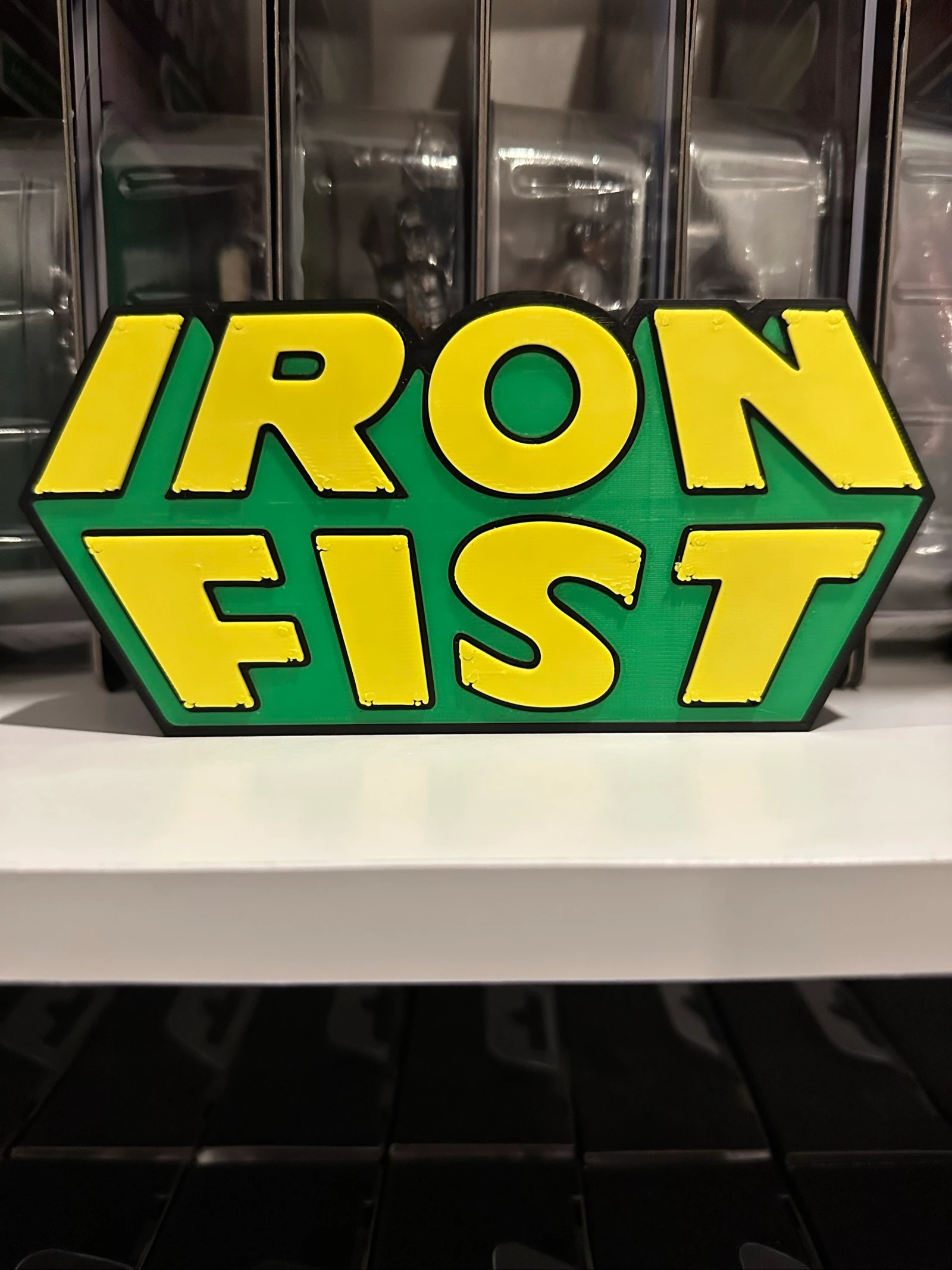 Iron Fist 3D logo